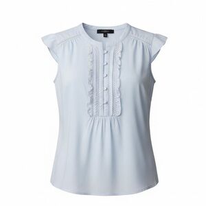 Jessica Simpson,  100% cotton, cap sleeves, lightweight, airy tunic blouse